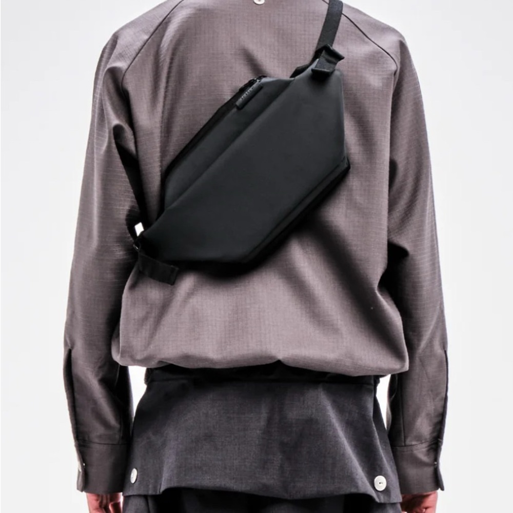 Black Crossbody Bag- Cote et Ciel Brand, Isarau S model